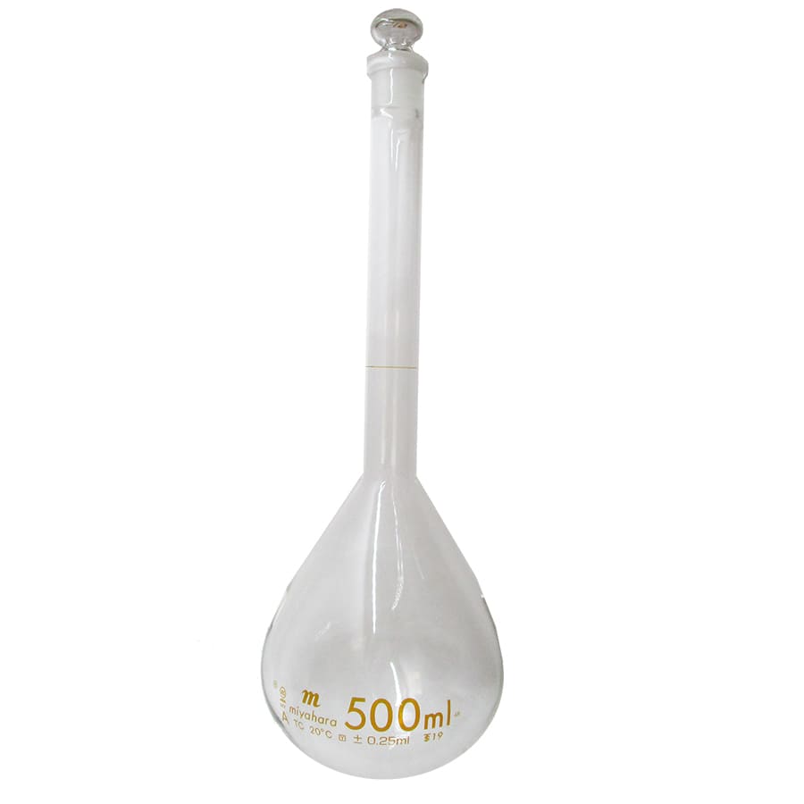 全量メスフラスコ　500ml